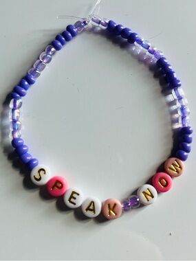 Taylor Swift Eras Tour Friendship Bracelet Speak Now